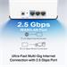 WiFi router TP-Link Mercusys Halo H85X(2-pack) WiFi 6, AX3000, 1x 2,5GLAN, 2x GLAN2,4/5 GHz